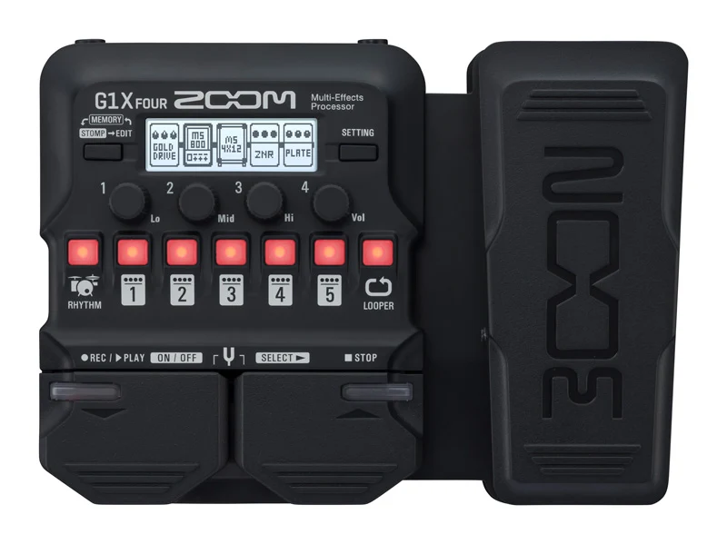 ZOOM G1X FOUR PEDALERA MULTIEFECTOS GUITARRA