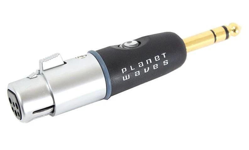 PLANET WAVES P047AA ADAPTADOR XLR HEMBRA JACK MACHO STEREO