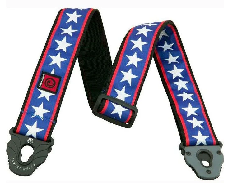 PLANET WAVES 50PLA10 CORREA LOCK STARS/STRIPES.