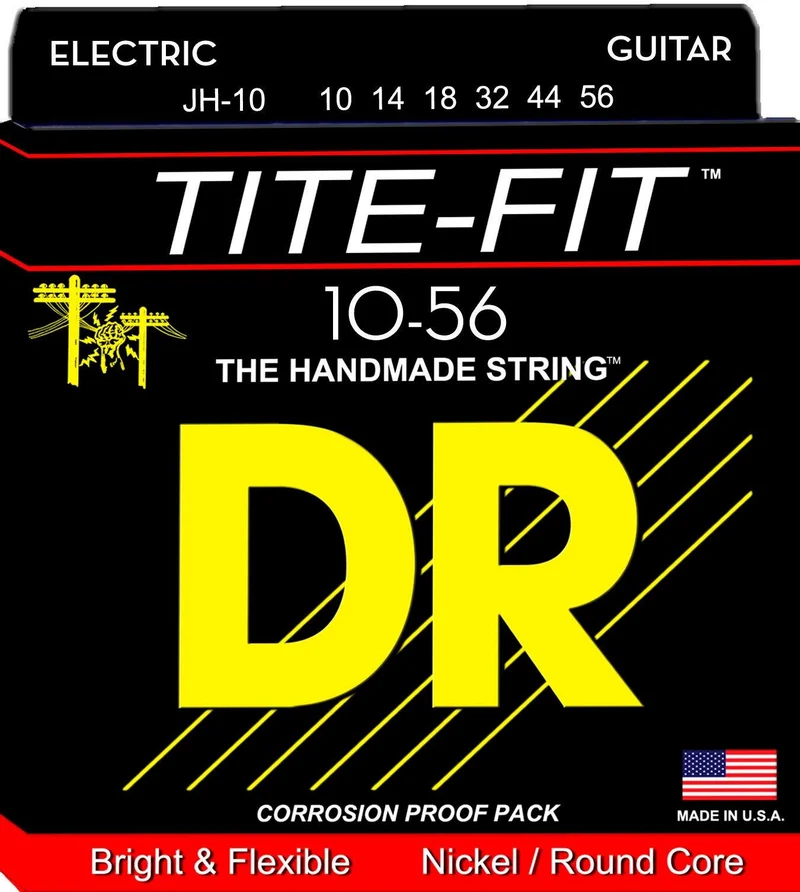 DR JH10 JEFF HEALE TITE FIT JUEGO CUERDAS GUITARRA ELECTRICA 010-056.