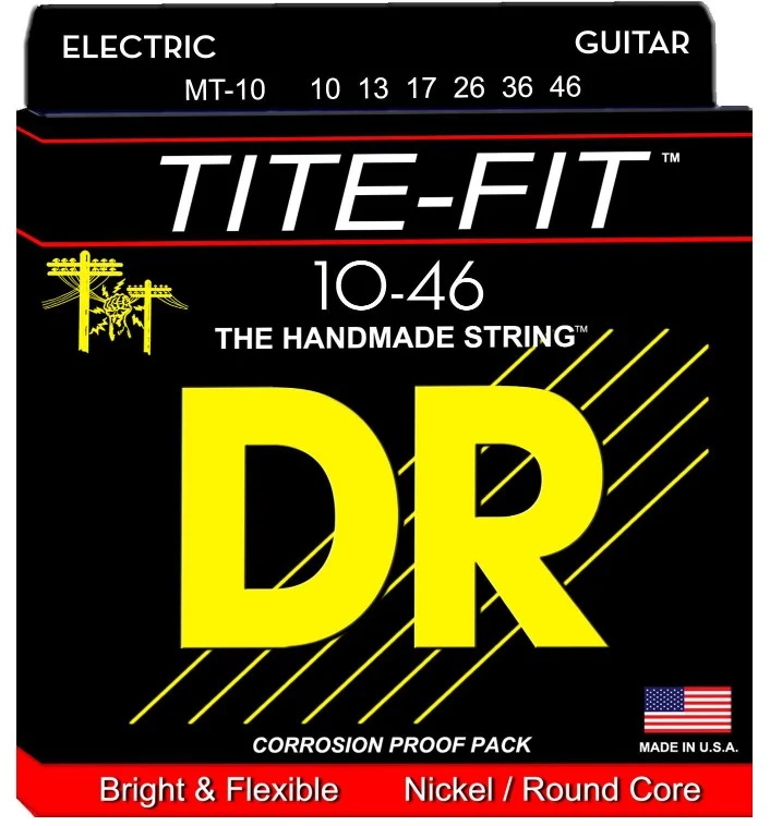 DR MT-10 TITE FIT JUEGO CUERDAS GUITARRA ELECTRICA 010-046