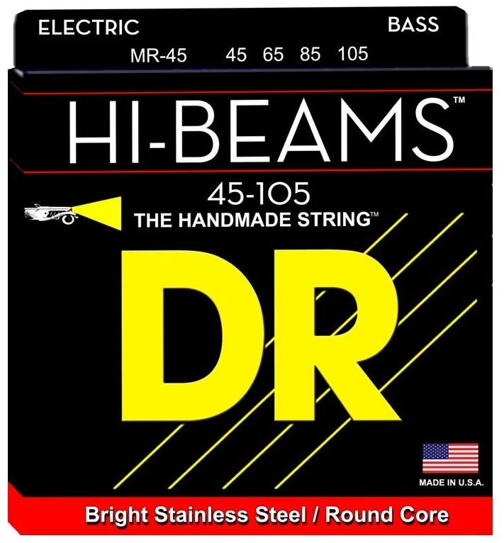 DR MR-45 HI BEAM JUEGO CUERDAS BAJO 045-105.
