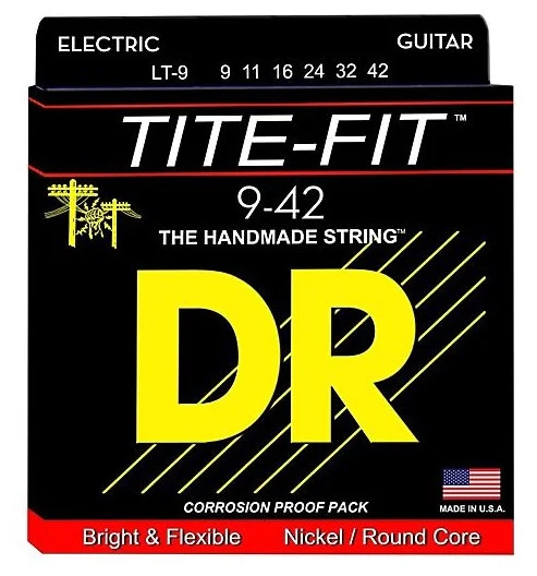 DR LT-9 TITE FIT JUEGO CUERDAS GUITARRA ELECTRICA 009-042.