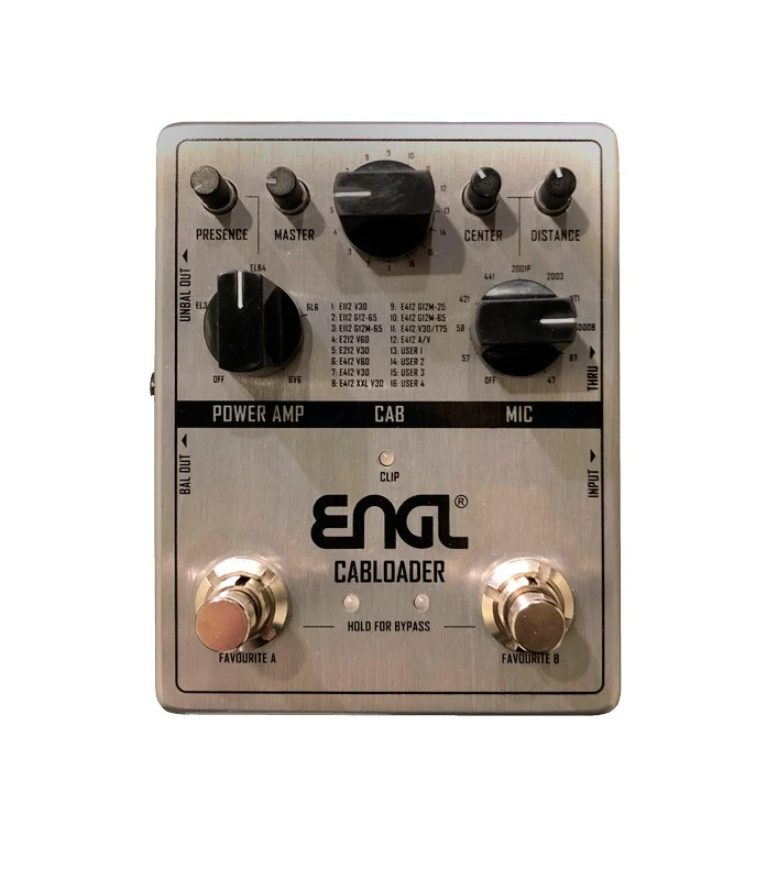 ENGL CABLOADER PEDAL SIMULADOR DE ALTAVOZ