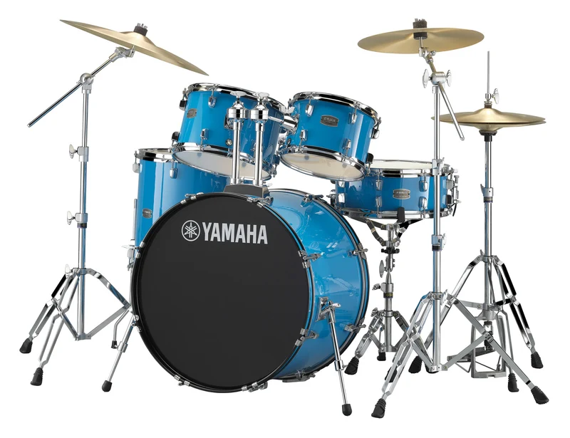 YAMAHA RDP2F5 SKB CPSET RYDEEN BATERIA ACUSTICA CON HERRAJES Y PLATOS SKY BLUE
