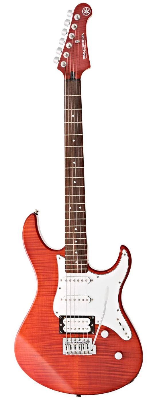 YAMAHA PACIFICA 212VFM CBR GUITARRA ELECTRICA FLAMED MAPLE CARAMEL BROWN