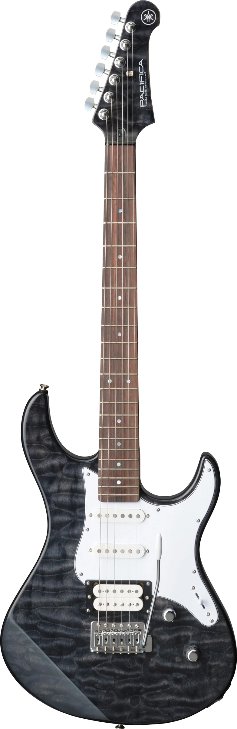 YAMAHA PACIFICA 212VQM TBL GUITARRA ELECTRICA QUILTED MAPLE TRANSLUCENT BLACK