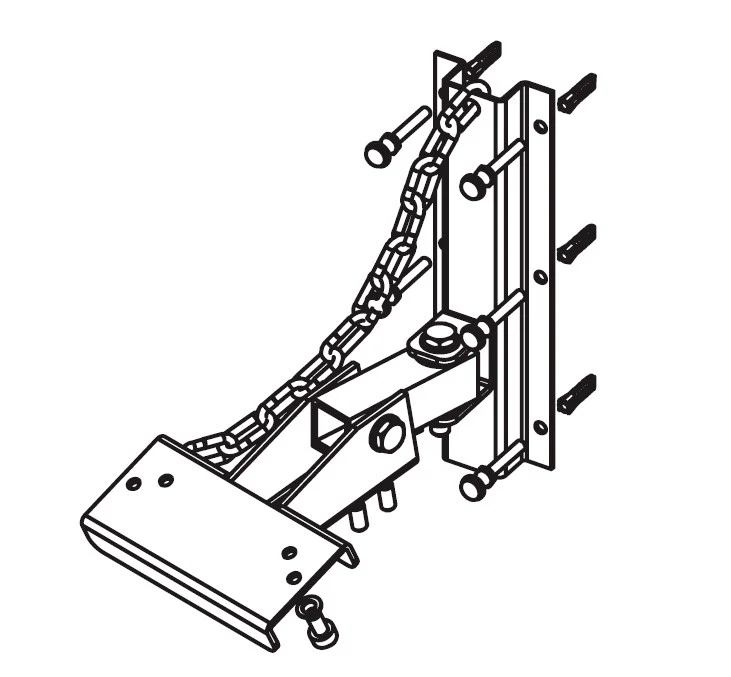 DAS AXM SOPORTE PARED PARA ALTAVOZ DS108.