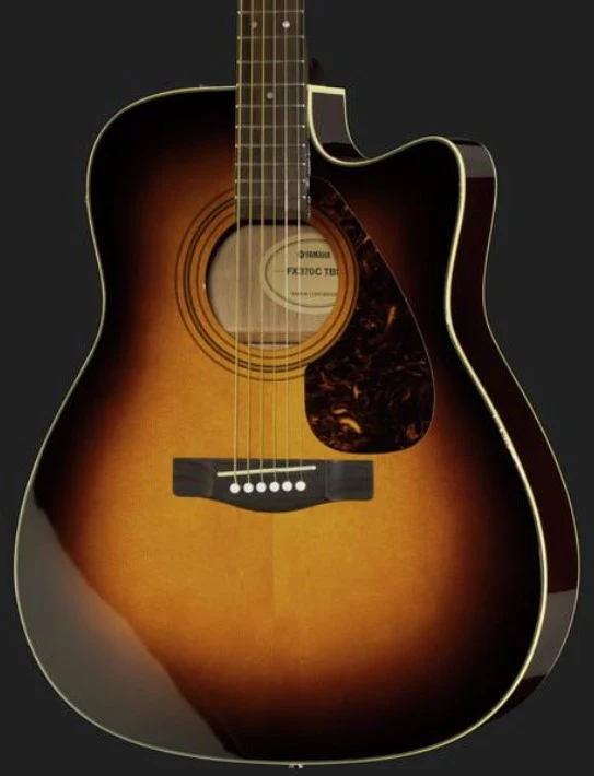 YAMAHA FX370C TBS GUITARRA ELECTROACUSTICA DREADNOUGHT TOBACCO BROWN SUNBURST