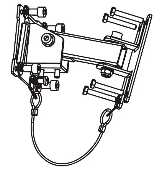 DAS AX108 SOPORTE DE PARED PARA ALTAVOZ DR108.