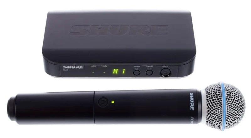 SHURE BLX24E B58 SISTEMA INALAMBRICO DE MANO VOCAL BETA 58