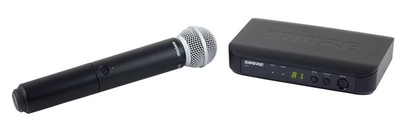 SHURE BLX24E SM58 SISTEMA INALAMBRICO DE MANO VOCAL SM