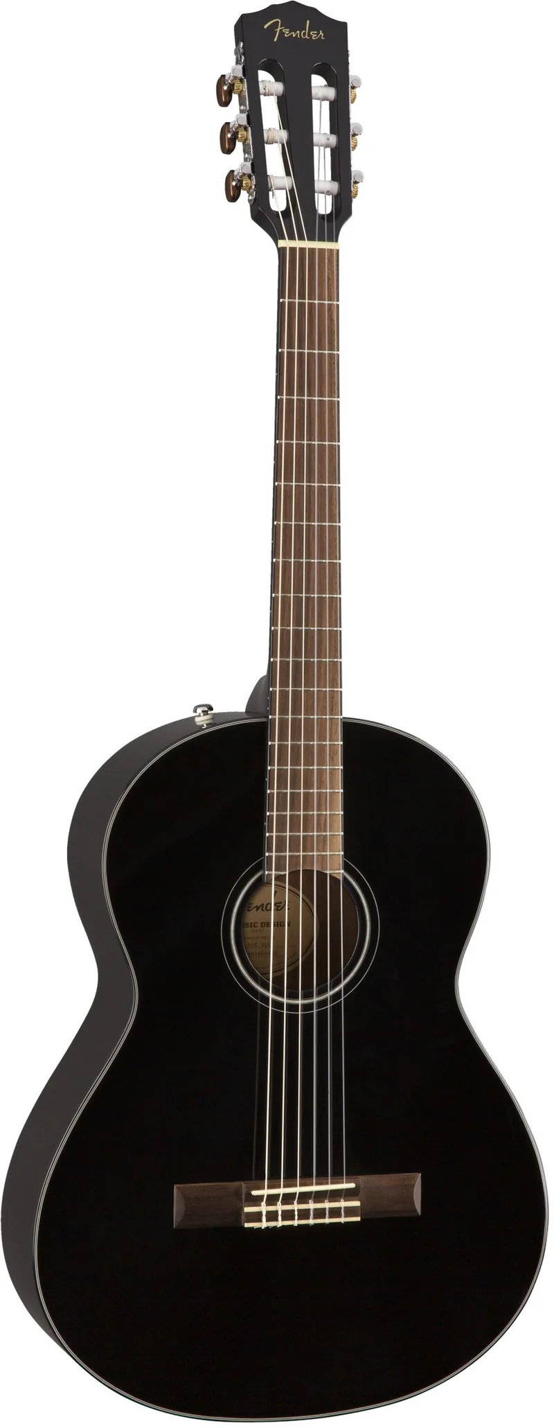 FENDER CN60S BLK GUITARRA ESPAÑOLA NEGRA