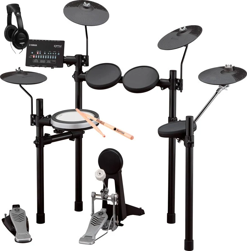YAMAHA -PACK- DTX482K BATERIA ELECTRONICA + AURICULARES Y BAQUETAS