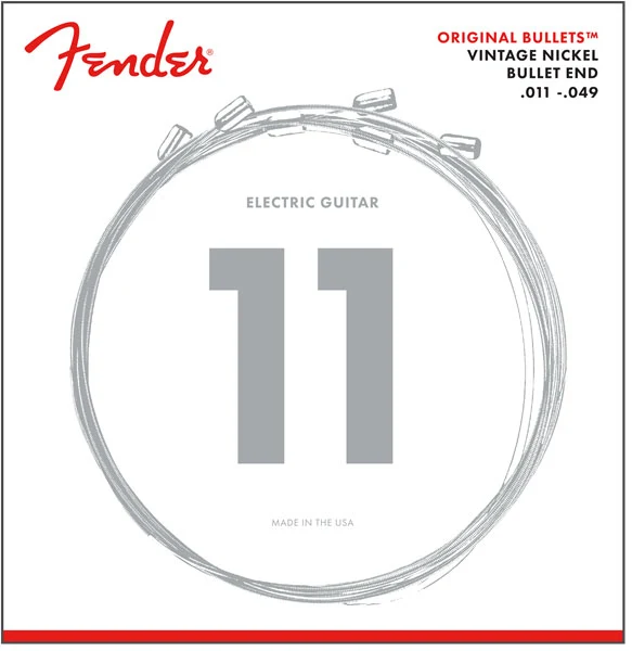 FENDER 3150M PURE NICKEL BULLET JUEGO CUERDAS GUITARRA ELECTRICA 011-049