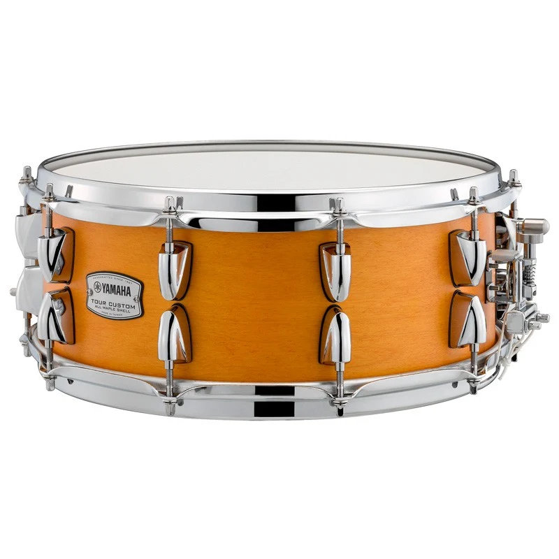 YAMAHA TMS1455 CRS TOUR CUSTOM CAJA BATERIA 14X5.5 CARAMELO SATINADO