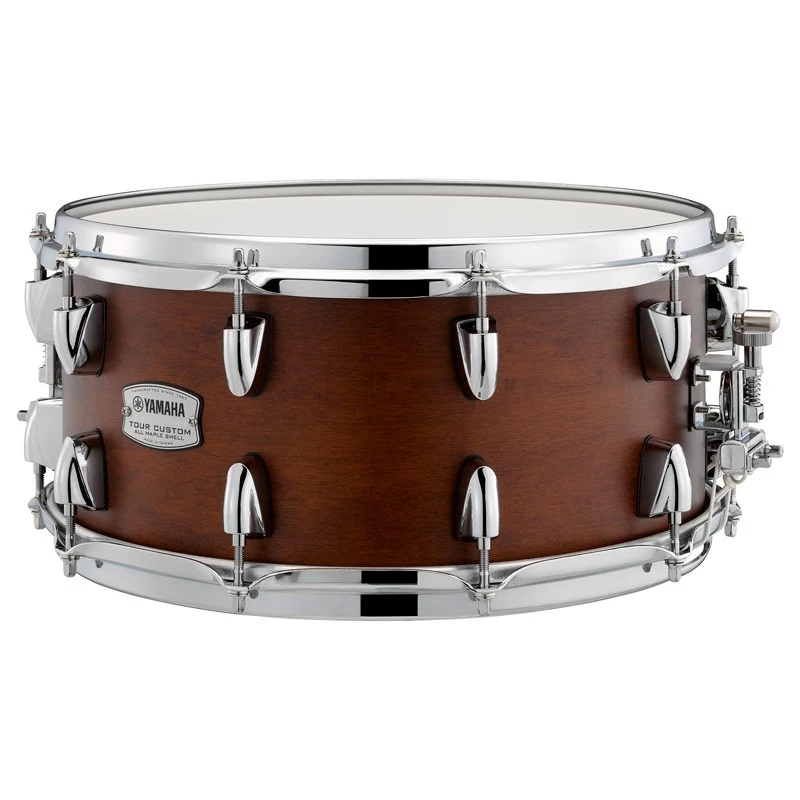 YAMAHA TMS1455 CHS TOUR CUSTOM CAJA BATERIA 14X5.5 CHOCOLATE SATINADO
