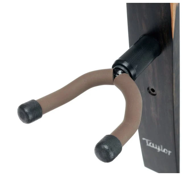 TAYLOR 70207 GUITAR HANGER EBONY SOPORTE PARED GUITARRA CON LOGO TAYLOR