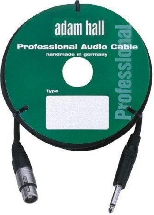 ADAM HALL KM10FP2BLK CABLE DE MICROFONO CON CONECTOR NEUTRIK 10 METROS NEGRO.